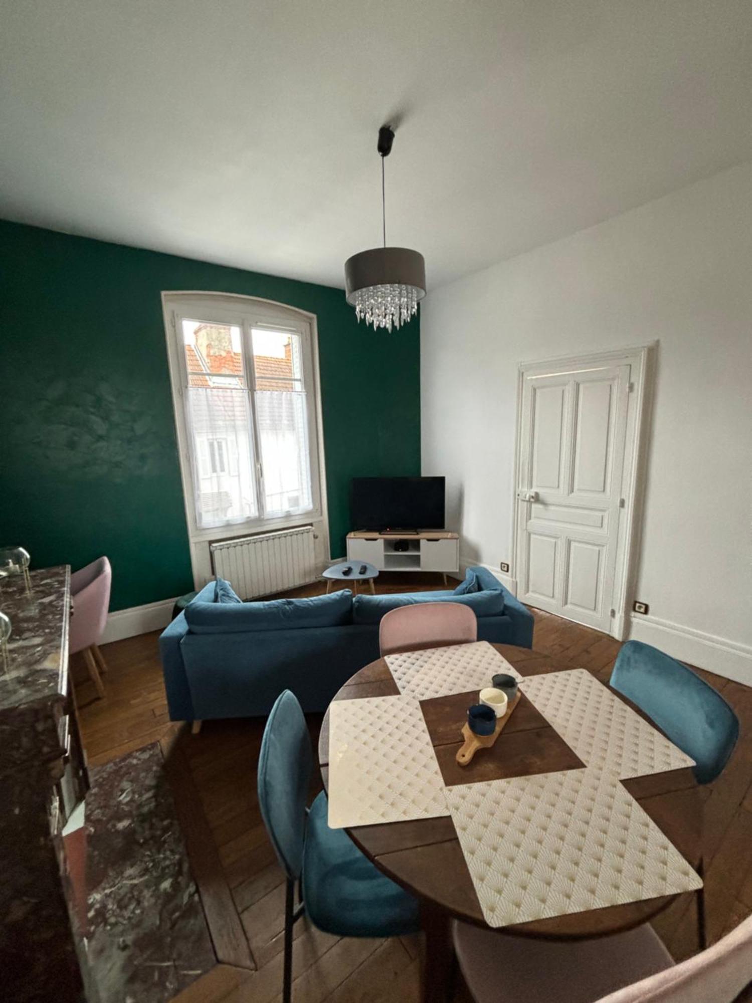 T3 Moulins Avec Garage Proche Gare Apartment Ngoại thất bức ảnh