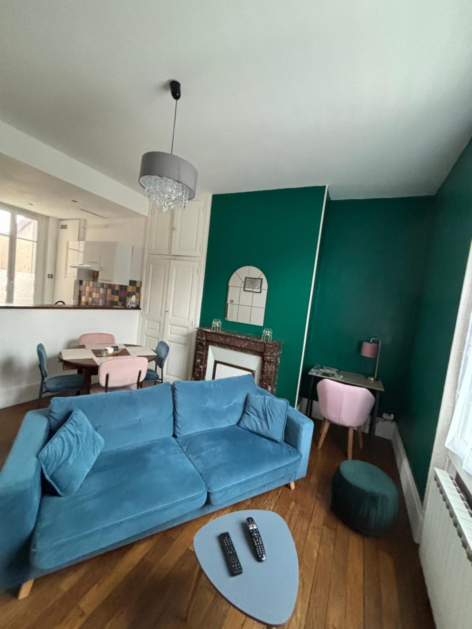 T3 Moulins Avec Garage Proche Gare Apartment Ngoại thất bức ảnh
