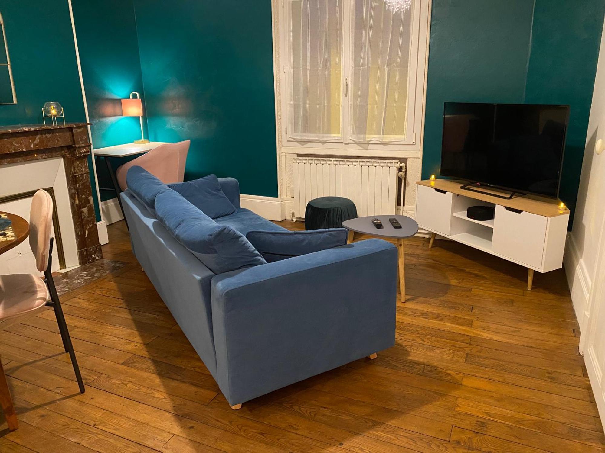 T3 Moulins Avec Garage Proche Gare Apartment Ngoại thất bức ảnh